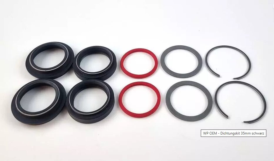 FORK SEAL KIT 35MM BLACK